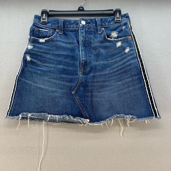 Abercrombie & Fitch Dresses & Skirts - Abercrombie & Fitch Zoe Natural Rise Vintage A-Line Skirt Size 4/27 Normcore